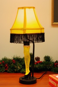 Leg Lamp A Christmas Story Ice Cube Tray