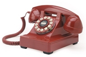 Crosley - Desk Phone - Red